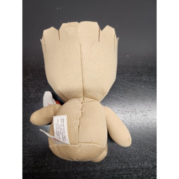 Baby Groot Plush Toy 6 Inches With Leaf Accent Soft Collectible Stuffed Figure - Picture 4 of 14